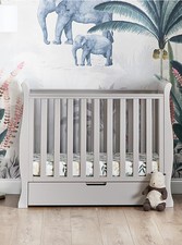 Space-Saving Sleigh Cot, Warm