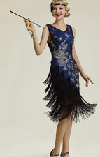 FLAPPER 1920s DRESS-Vintage