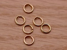 9ct Gold Jump Rings 3mm-6mm | Jewellery Making & Repairs