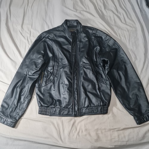 Jasper black leather jacket - jasper,