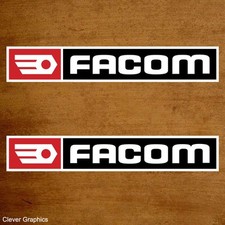 Facom Tools Classic Stickers x2 with FREE POSTAGE.