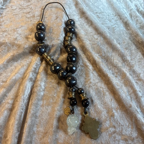 Vintage brass hematite - &,