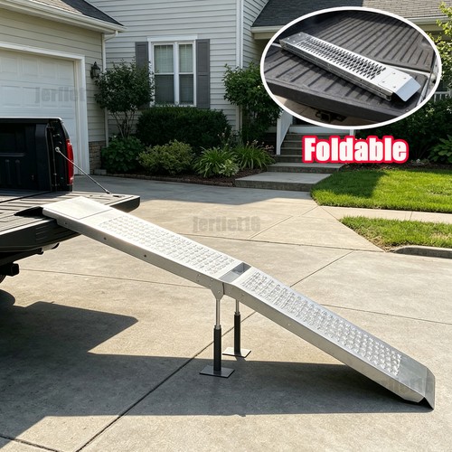 Vehicle loading ramp - loading, heavy