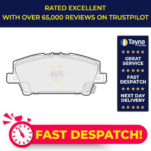 Brake pads set front nbp1011 - pads,