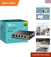 5-Port Gigabit Smart Switch - Durable Metal Case & Centralized Cloud Management