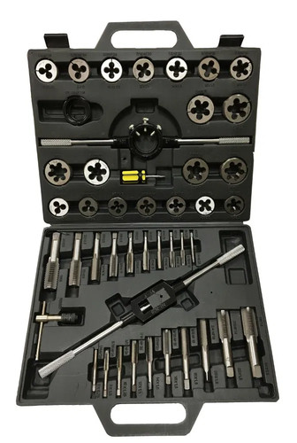 Tap and die set 45pc - die, unf