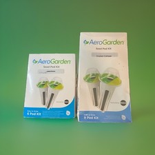 AERO GARDEN 9 Pod Cottage Flowers Kit And A - 6 Pod Salad Kit
