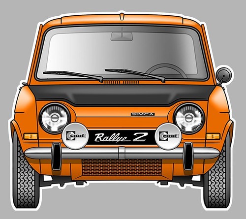 Simca 1000 rallye laminated - simca,