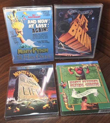 Monty python movies 4k - python,