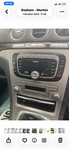 Ford galaxy car - car, radio