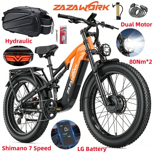 Dual motor electric bike - motor,