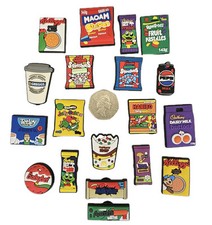 Fits Croc Charms Shoe Clog Food Favourites Sweets Charm Gift UK Seller