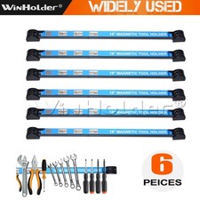 6PCS Magnetic Garage Tool Bar