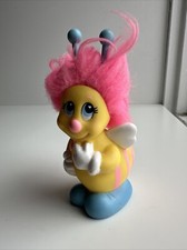 Vintage Playskool Hasbro Snugglebumms BUTTON the BEE 1985 Figure Toy snugglebum