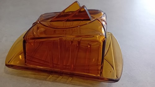 Antique cheese dish art deco - antique, dish.