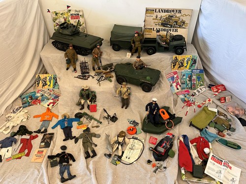 Vintage action man bulk - man, joblot