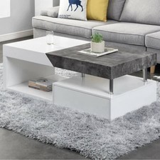 Tuna White And Concrete Effect