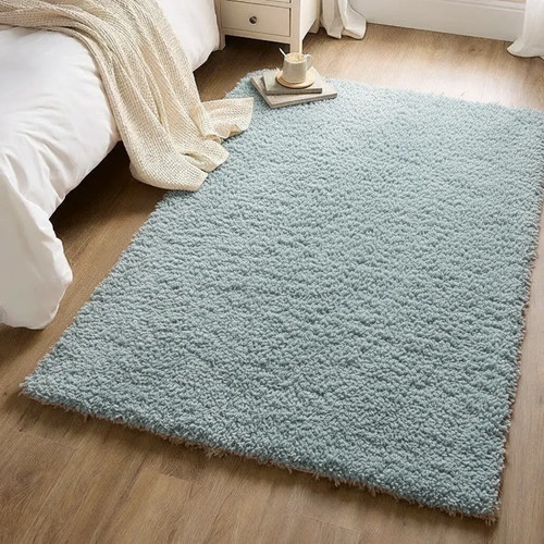 Duck egg shaggy rug soft - shaggy,