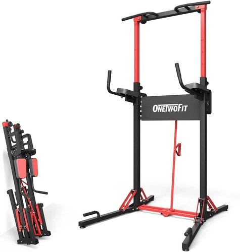 Onetwofit foldable power tower - onetwofit,