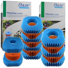 Oase FiltoClear Media Sets Coarse Fine Foam Genuine Blue Orange Pond Fish Koi