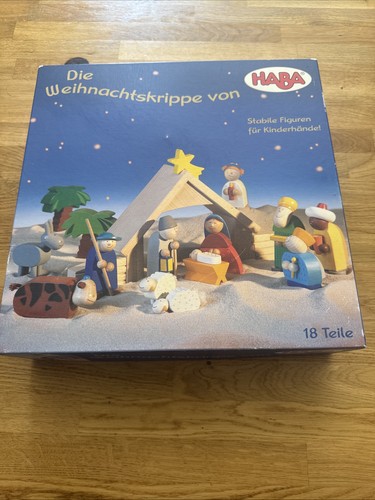 Haba wooden nativity set - nativity, 18