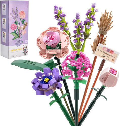 Rose flower bouquet - bouquet, building