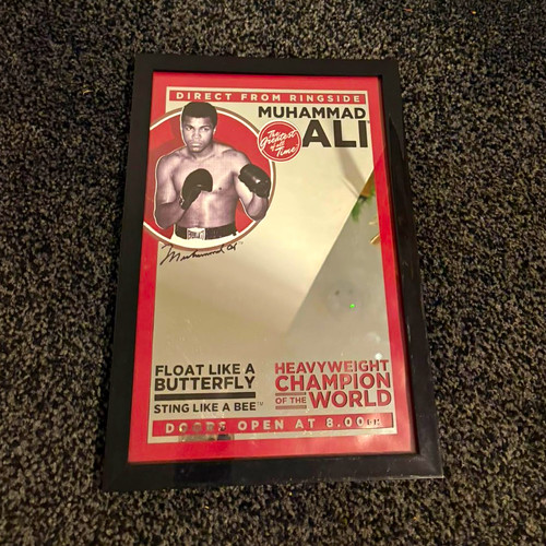 Muhammad ali framed vintage - ali,
