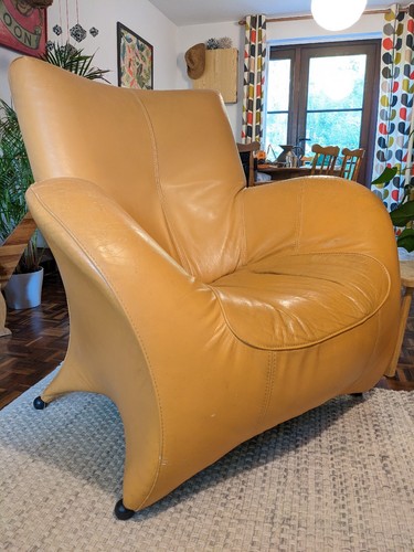 1970s dutch leather armchair - 1970s,