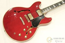 Yamaha SA-2000S Semi-Hollow Guitar Used Top & Head Repairs Gray/Natural