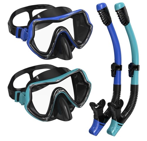 Snorkel set adults scuba - set,