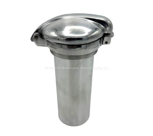 Polished aluminium - polished, 2.5"