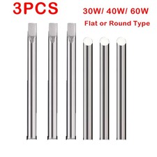 3Pcs Flat Soldering Iron Tips