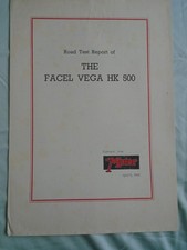 Facel Vega HK 500 Motor Road