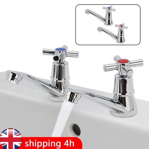 Pair metal lever basin - 1,