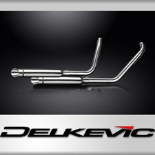 Kawasaki VN1500 98-03 VN1600 05-06 Full Exhaust 2-2 410mm Slash Cut Silencers