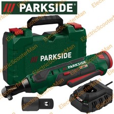 Parkside 12V Cordless Ratchet + 1 adaptor ³⁄₈" - ¹⁄₂" With 2Ah Battery & Charger