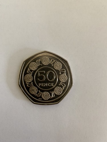 1988 gibraltar 50p - gibraltar, unc