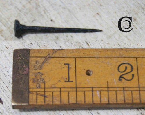 Hand forged nail - -, pack