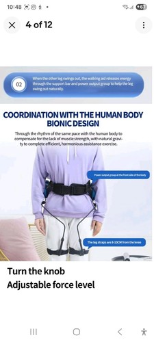 Exoskeleton power walker for - exoskeleton,