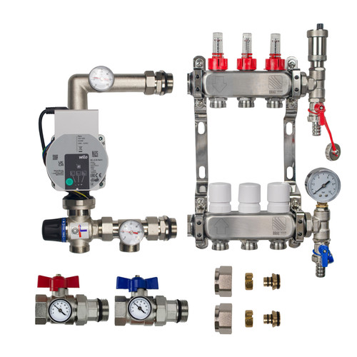 Underfloor heating manifold - heating,