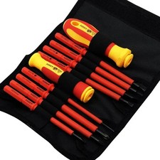 CK Tools Slim VDE Interchangeable Screwdriver Set T4935 & Replacement Bits/Tips