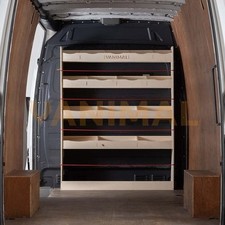 VW Crafter 2006-2017 Full-Width Bulkhead Van Racking