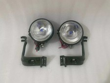 Headlight Light with Bracket Pair Left & Right fits willys jeep MB ford GPW