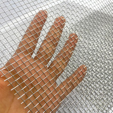 2 Pack 304 Professional Wire Mesh Panels, 310Mm×610Mm Aperture 4.5Mm, Rustproof,