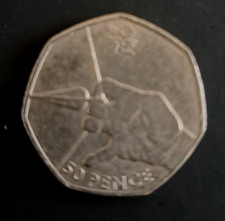 2011 Archery 50p Fifty Pence
