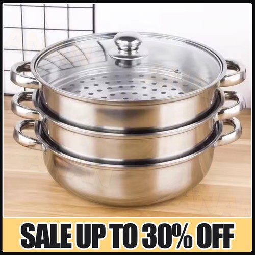 Tier vegetable steamer pan - vegetable,
