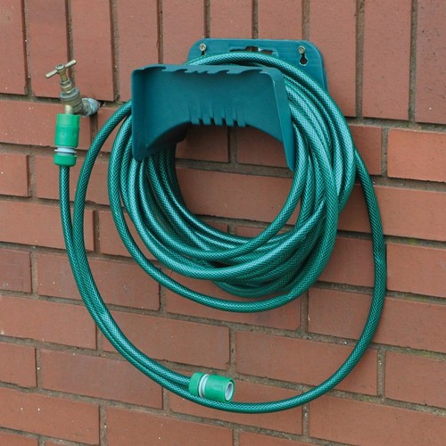 Garden hose pipe hanger wall - garden,