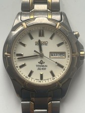Seiko Titanium Men’s Watch -
