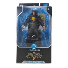 DC Multiverse Black Adam With Cloak Black Adam McFarlane Toys Action Figure 2...