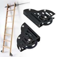 2 Pieces Rolling Ladder